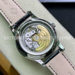 GR Factory Patek Philippe Annual Calendar 5205G-010 40mm White Gold Leather Strap Silver Dial