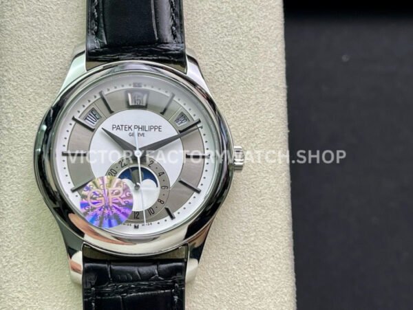 GR Patek Philippe Annual Calendar 5205G silver dial