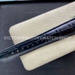 GR Factory Patek Philippe Annual Calendar 5205G-013 40mm White Gold Leather Strap Blue Dial