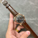 GR Factory Patek Philippe Annual Calendar 5205R-010 40mm Rose Gold Leather Strap Black Dial (7) GR Factory Patek Philippe Annual Calendar 5205R-010 40mm Rose Gold Leather Strap Black Dial
