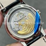 GR Factory Patek Philippe Annual Calendar 5205G-010 40mm White Gold Leather Strap Black Dial