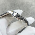 GR Factory Patek Philippe Annual Calendar 5396G-011 38.5mm White Gold Leather Strap Silver Dial