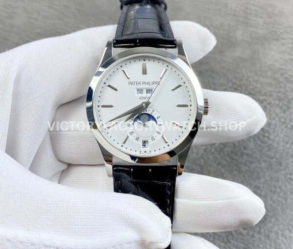 GR Patek Philippe Annual Calendar 5396G-011 silver dial