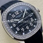 GR Factory Patek Philippe Aquanaut 5267/200A-001 38.8mm Steel Black Rubber Strap Black Dial