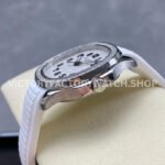 GR Factory Patek Philippe Aquanaut 5267/200A-010 38.8mm Steel White Rubber Strap White Dial