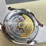 GR Factory Patek Philippe Aquanaut 5267/200A-010 38.8mm Steel White Rubber Strap White Dial