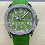 GR Patek Philippe Aquanaut 5267 200A green dial steel