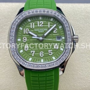 GR Patek Philippe Aquanaut 5267 200A green dial steel