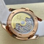 GR Factory Patek Philippe Aquanaut 5268/200R-001 38.8mm Rose Gold White Rubber Strap White Dial