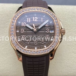 GR Patek Philippe Aquanaut 5268 200R brown dial rose gold