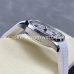 GR Factory Patek Philippe Aquanaut 5269/200-001 38.8mm White Gold White Rubber Strap Arabic Numerals White Dial