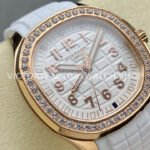 GR Factory Patek Philippe Aquanaut 5269/200R-001 38.8mm Rose Gold White Rubber Strap Arabic Numerals White Dial