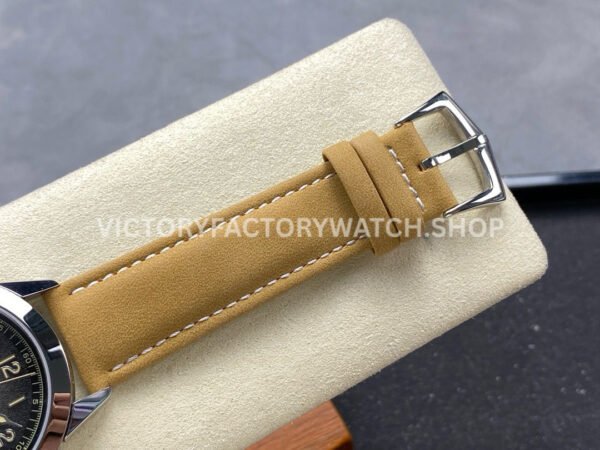 GR Factory Patek Philippe Calatrava 5226G-001 40mm White Gold Brown Leather Strap Arabic Numerals Black Dial