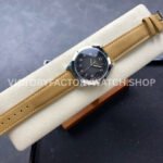 GR Factory Patek Philippe Calatrava 5226G-001 40mm White Gold Brown Leather Strap Arabic Numerals Black Dial