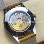 GR Factory Patek Philippe Calatrava 5226G-001 40mm White Gold Brown Leather Strap Arabic Numerals Black Dial