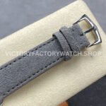 GR Factory Patek Philippe Calatrava 5226G-001 40mm White Gold Calf Skin Strap Arabic Numerals Grey Dial