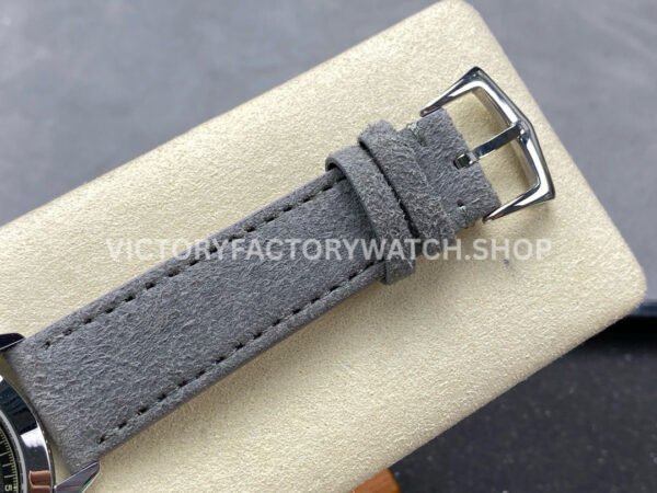 GR Factory Patek Philippe Calatrava 5226G-001 40mm White Gold Calf Skin Strap Arabic Numerals Grey Dial