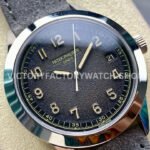 GR Factory Patek Philippe Calatrava 5226G-001 40mm White Gold Calf Skin Strap Arabic Numerals Grey Dial