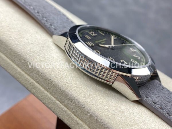 GR Factory Patek Philippe Calatrava 5226G-001 40mm White Gold Calf Skin Strap Arabic Numerals Grey Dial