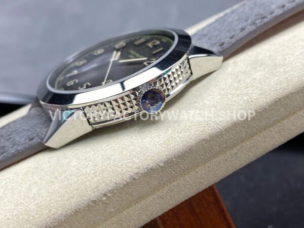 GR Factory Patek Philippe Calatrava 5226G-001 40mm White Gold Calf Skin Strap Arabic Numerals Grey Dial