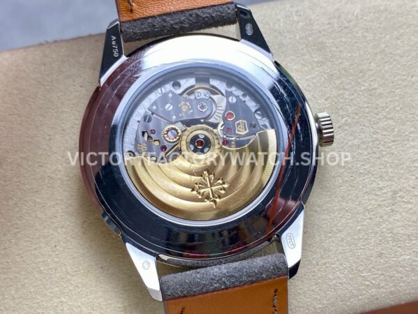 GR Factory Patek Philippe Calatrava 5226G-001 40mm White Gold Calf Skin Strap Arabic Numerals Grey Dial