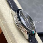 GR Factory Patek Philippe Calatrava 5226G-001 40mm White Gold Canvas Strap Arabic Numerals Black Dial