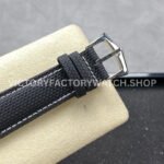 GR Factory Patek Philippe Calatrava 5226G-001 40mm White Gold Canvas Strap Arabic Numerals Black Dial