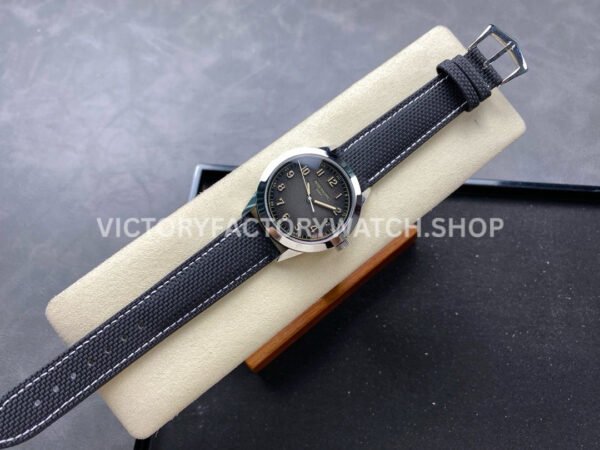 GR Factory Patek Philippe Calatrava 5226G-001 40mm White Gold Canvas Strap Arabic Numerals Black Dial