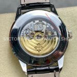 GR Factory Patek Philippe Calatrava 5226G-001 40mm White Gold Leather Strap Arabic Numerals Black Dial