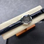 GR Factory Patek Philippe Calatrava 5226G-001 40mm White Gold Leather Strap Arabic Numerals Black Dial