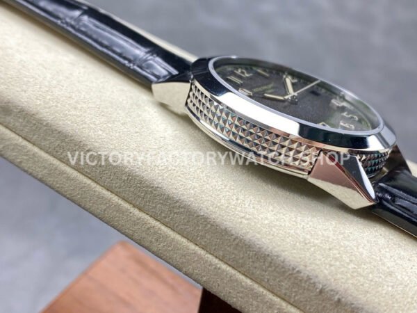 GR Factory Patek Philippe Calatrava 5226G-001 40mm White Gold Leather Strap Arabic Numerals Black Dial