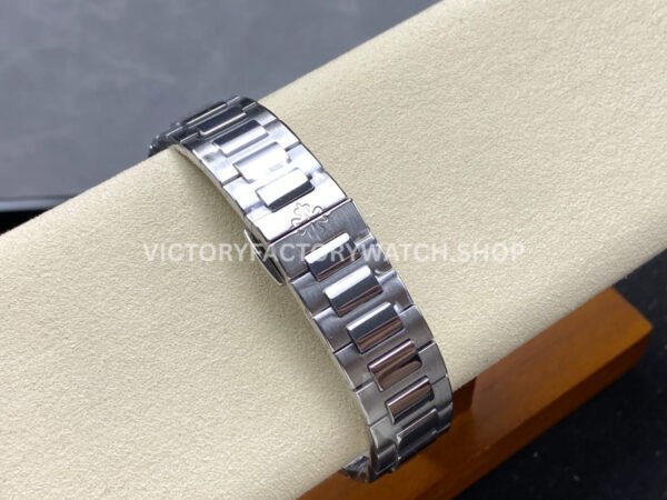 GR Factory Patek Philippe Emerald Nautilus 5711-112P-001 35.2mm Full Platinum Red Diamond Bezel Black Dial