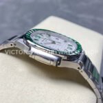 GR Factory Patek Philippe Emerald Nautilus 5711/113P-010 35.2mm Full Platinum Green Diamond White Dial