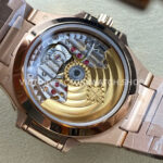 GR Factory Patek Philippe Emerald Nautilus 5723/112R-001 35.2mm Full Rose Gold Ruby Diamond Black Dial