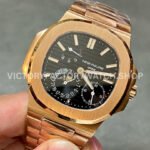 GR Factory Patek Philippe Nautilus 5712R 40mm Full Rose Gold Black Dial