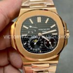 GR Patek Philippe Nautilus 5712R full rose gold black dial