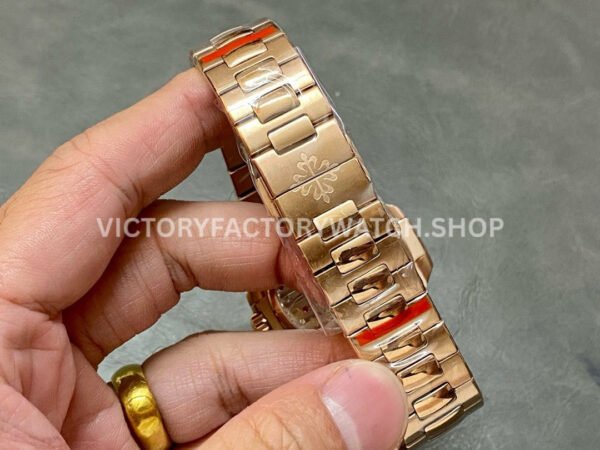 GR Factory Patek Philippe Nautilus 5712R 40mm Full Rose Gold Black Dial