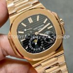 GR Factory Patek Philippe Nautilus 5712R 40mm Full Rose Gold Black Dial