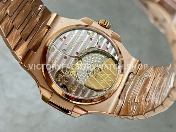 GR Factory Patek Philippe Nautilus 5712R 40mm Full Rose Gold Black Dial