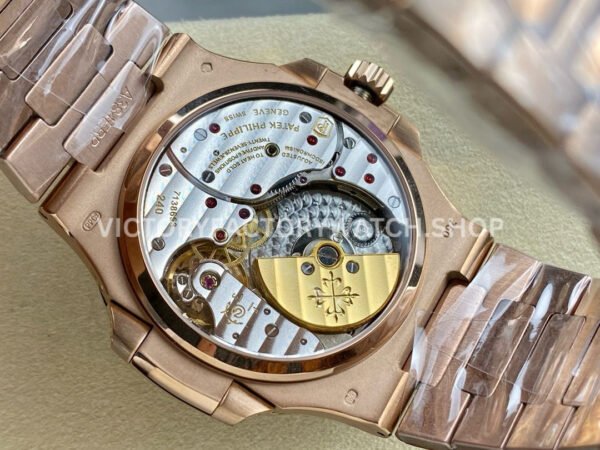 GR Factory Patek Philippe Nautilus 5712R 40mm Full Rose Gold Brown Dial