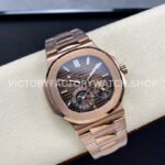 GR Factory Patek Philippe Nautilus 5712R 40mm Full Rose Gold Brown Dial