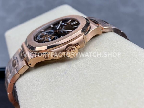 GR Factory Patek Philippe Nautilus 5712R 40mm Full Rose Gold Brown Dial