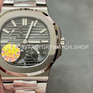 GR Patek Philippe Nautilus 5712G full steel grey dial