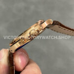 GR Factory Patek Philippe Nautilus 5712G 40mm Rose Gold Leather Strap Diamond Bezel Grey Dial (1) GR Factory Patek Philippe Nautilus 5712R 40mm Rose Gold Leather Strap Diamond Bezel Grey Dial
