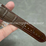 GR Factory Patek Philippe Nautilus 5712R 40mm Rose Gold Leather Strap Brown Dial