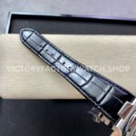 GR Factory Patek Philippe Nautilus 5712G 40mm Steel Leather Strap Grey Dial