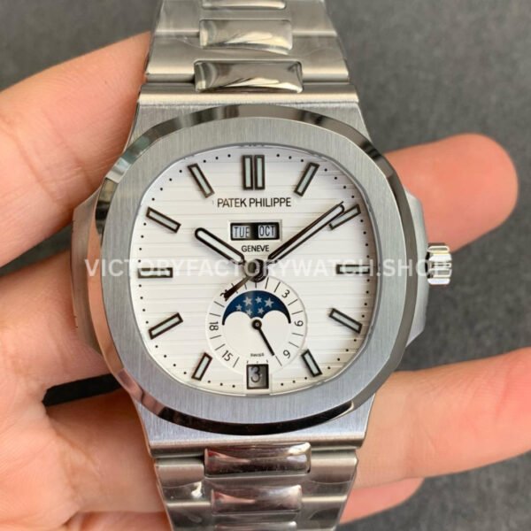 GR Patek Philippe Nautilus 5726 full steel white dial
