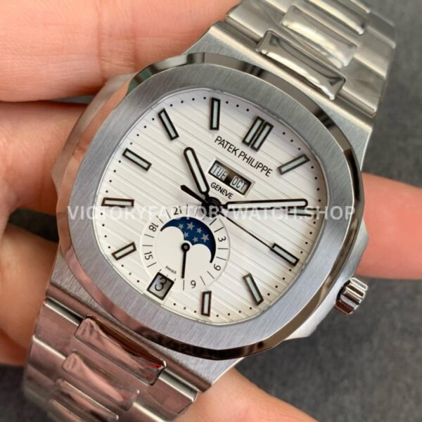 GR Factory Patek Philippe Nautilus 5726 40mm Full Steel White Dial