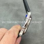 GR Factory Patek Philippe Nautilus 5726 40mm Steel Black Rubber Strap Grey Dial