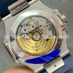 GR Factory Patek Philippe Nautilus 5726 40mm Steel Blue Rubber Strap Blue Dial (3) GR Factory Patek Philippe Nautilus 5726 40mm Steel Blue Rubber Strap Blue Dial
